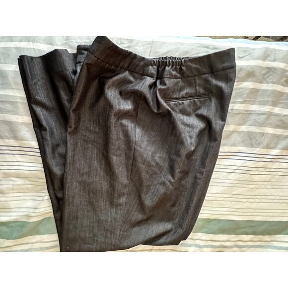 Women's Anne Klein 16W Dress Pants Worsted Wool Stretch all season pants gorge - Picture 1 of 11